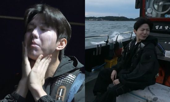 '자취 5년차' <b>데이식스 도운</b>, 기안84 잇는 <b>선크림</b> 세수…8시간 낚시 삼매...