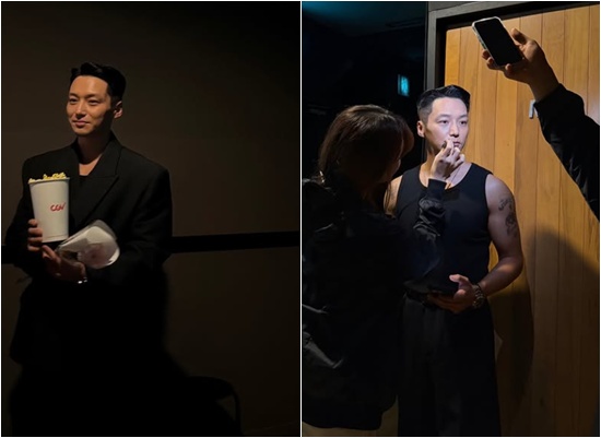 더 남성미가 느껴지는 시크한 분위기의 변요한