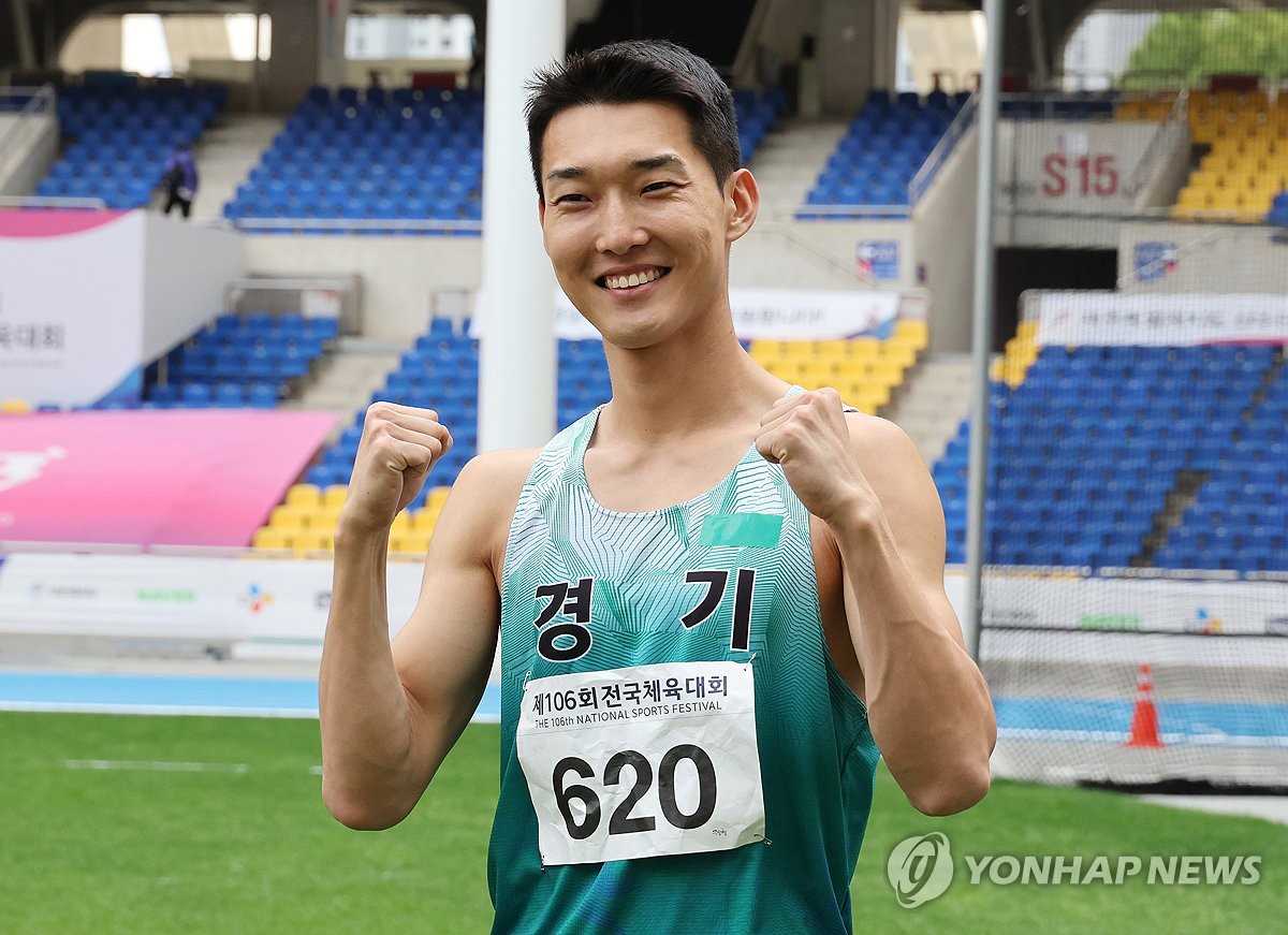 금금금금금금금금금금! <b>우상혁</b> 전국체전 통산 <b>10회</b> 정상 …올시즌 9회 우...