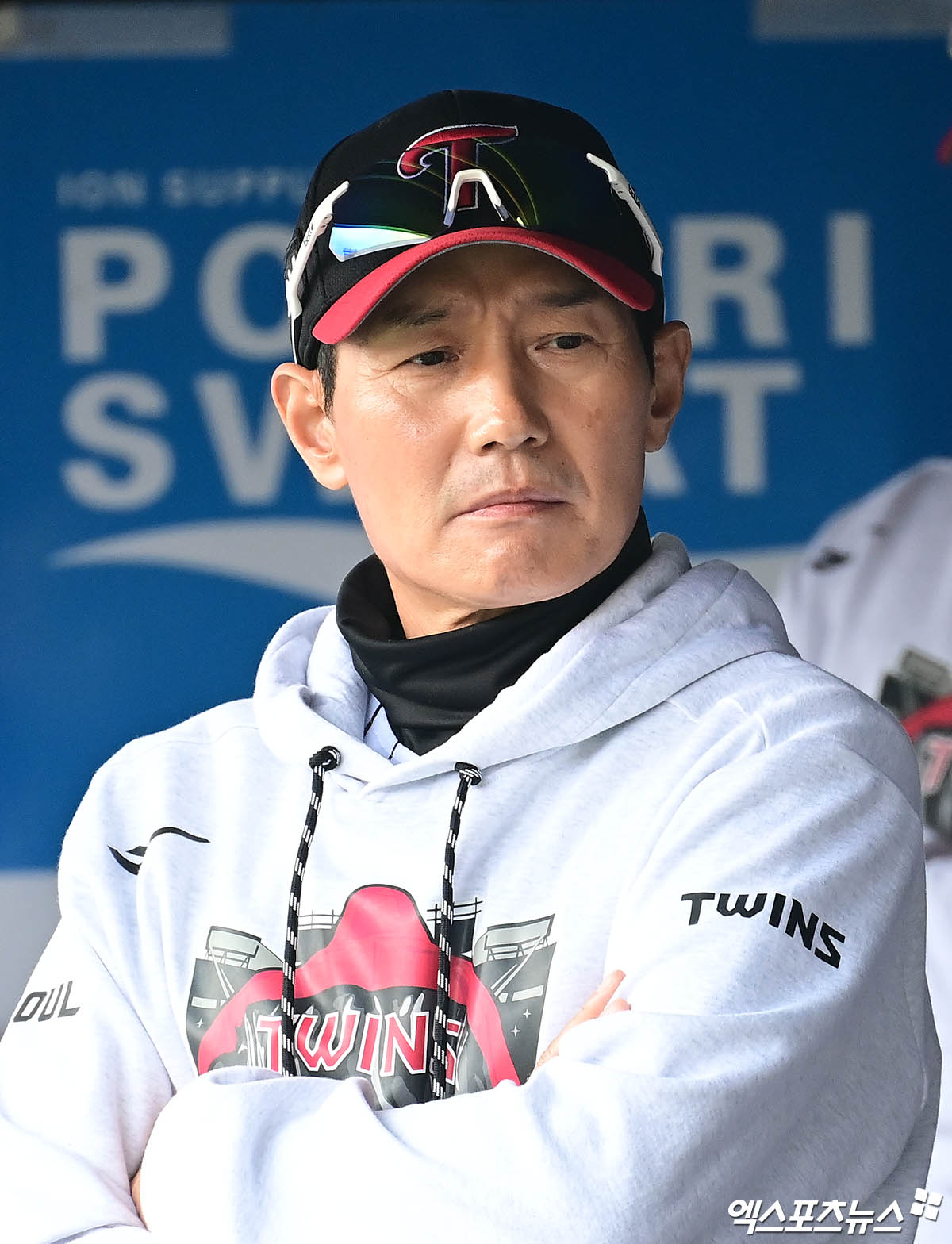 <b>염경엽 감독</b> '<b>통합 우승</b>을 향해'[포토]