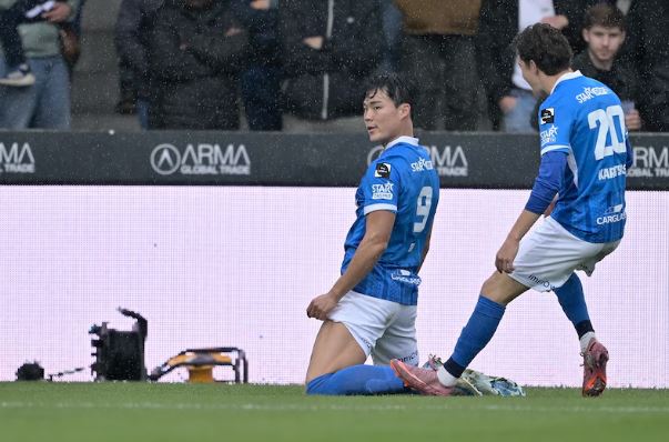 '홍명보호 주전 간다!' <b>오현규</b>, 벨기에서도 맹활약…<b>결승골</b> 한 방→팀 ...