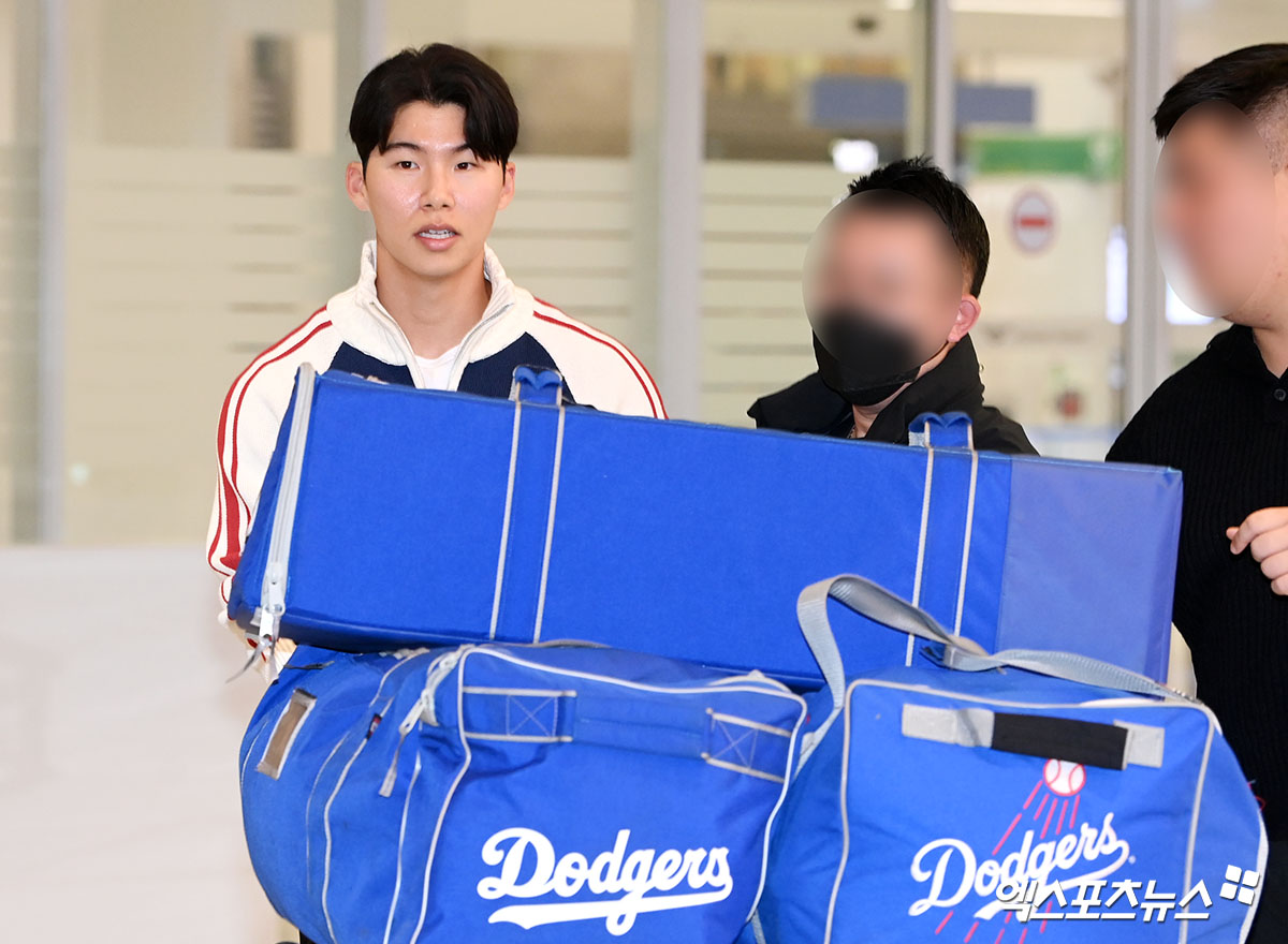 <b>월드시리즈</b> 우승 후 귀국하는 <b>김혜성</b>[포토]