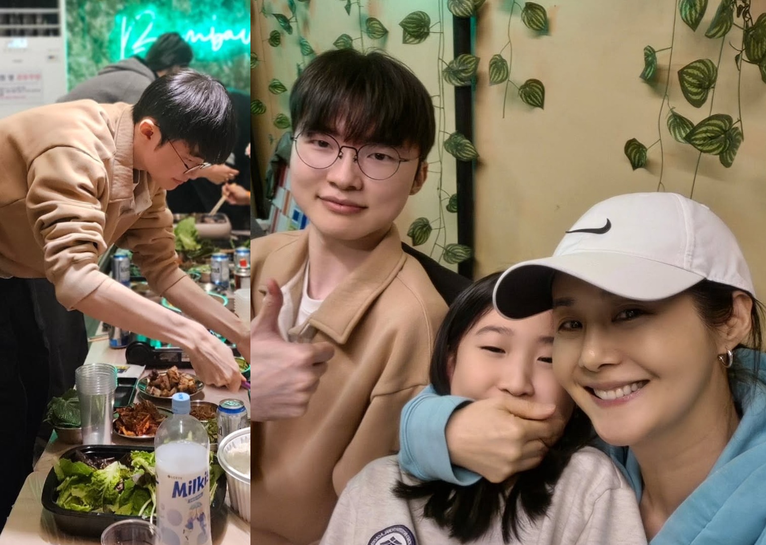'임요환♥' 김가연, 밥 퍼주는 페이커 자랑 "대상혁이랑 글램핑" [★해시태그]