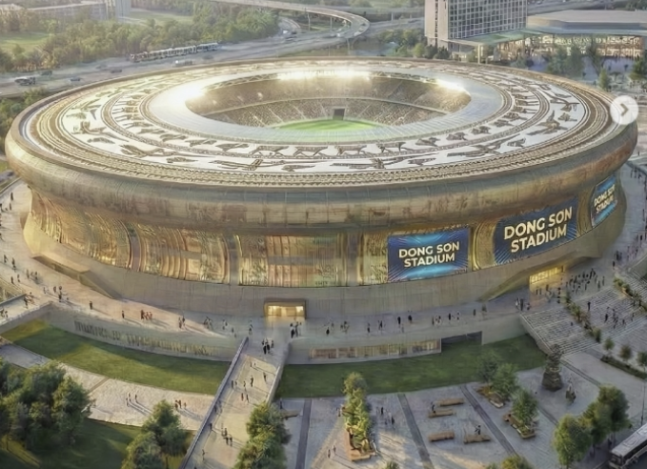 베트남 이 정도야? '13만5000석' 세계 최대 규모 경기장 짓는다…월드컵·올림픽·아시안게임 등 유치 야망