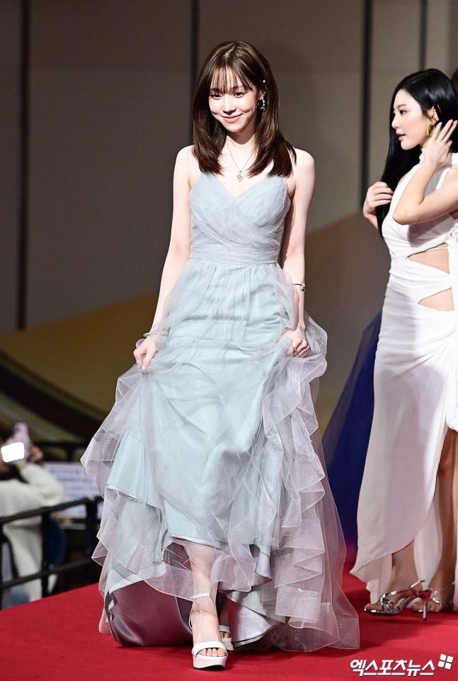 Close-up of Winter's arm with visible tattoo cover attempt