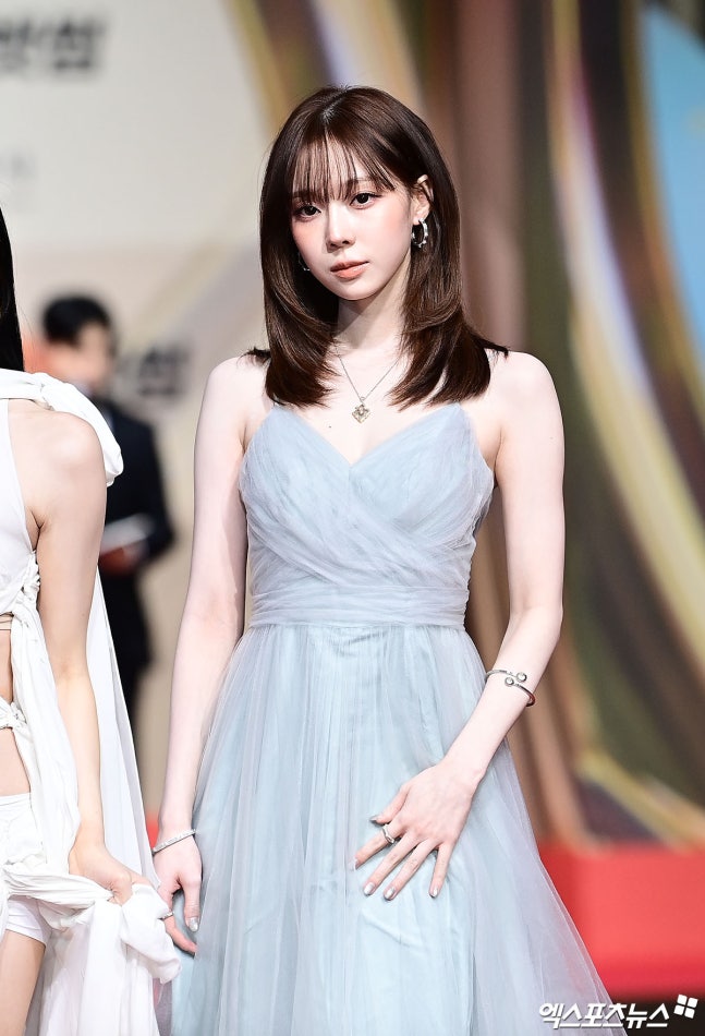 Winter's tattoo details at the event