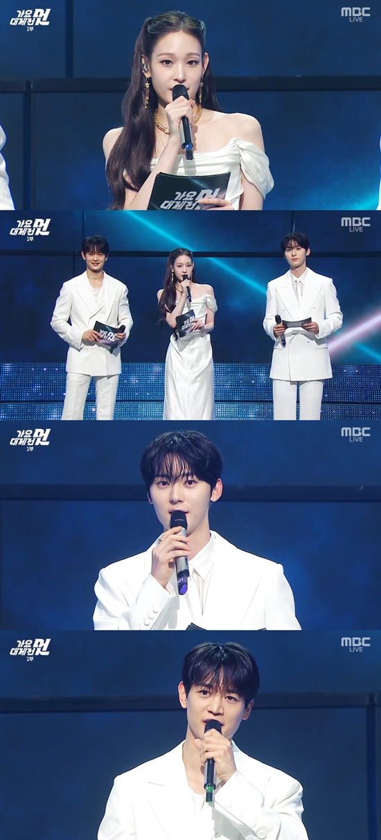 2025年MBC歌謡大祭典：ステージ演出（ライブバンド編成）