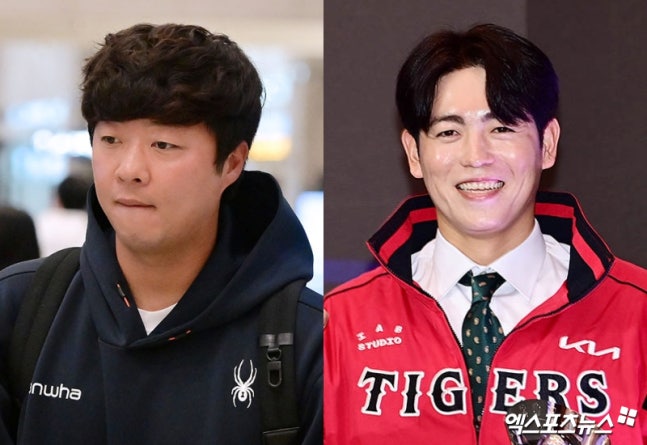 이태양, 'KIA서 재회' 김범수에 "정말 악연이고 징글징글하다"…깜짝 농담 폭발→"태양이 형과 함께 힘내야죠" 20억 FA 신입생 다짐
