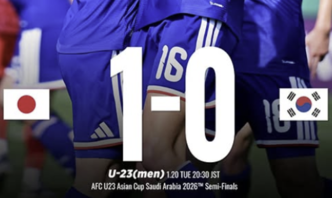 한국 1-10 일본, 日 매체도 깜짝 놀랐다 "한국전? 무너질 기미 없었다"→잔혹한 한일전 평가…U-23 아시안컵 '2연패' 자신감 다르다