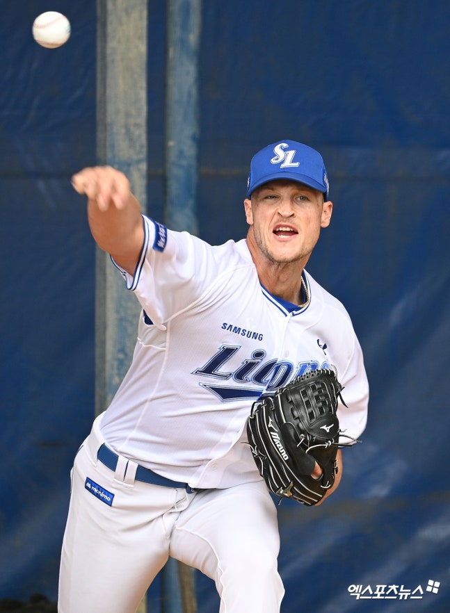 시범경기도 안 했는데…'우승후보' 삼성, 매닝 부상으로 '큰 고비' 맞았다 [오키나와 현장]