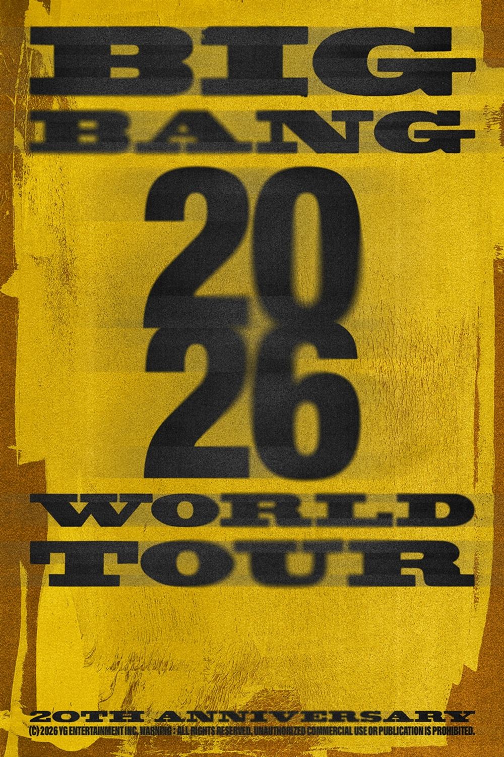 YG LIFE – YG to Back BIGBANG's 20th Anniversary World Tour With