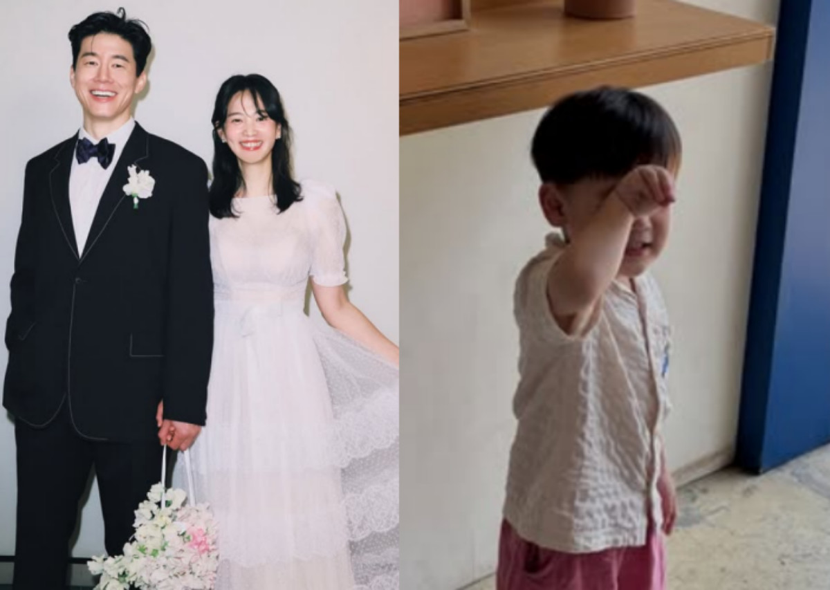 윤승아, 두 명의 ♥김무열과 살고 있네…아들 얼굴 가려도 판박이 [★해시태그]