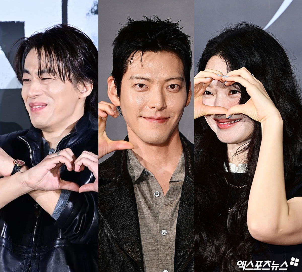 김우빈♥신민아·구교환♥이옥섭, 극장 물들인 핑크빛…공개 응원 후끈 [엑’s 이슈]