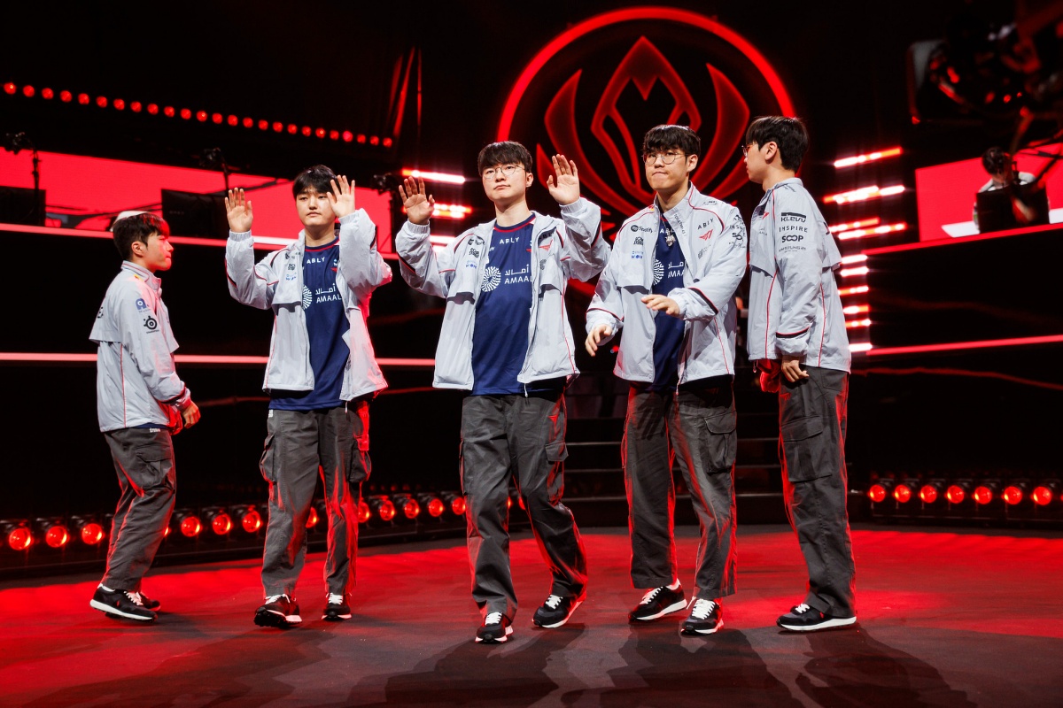 T1 3:0 완승… '페이즈' 화력과 함께 KC 누르고 1일 최종전 진출 [MSI] (종합)