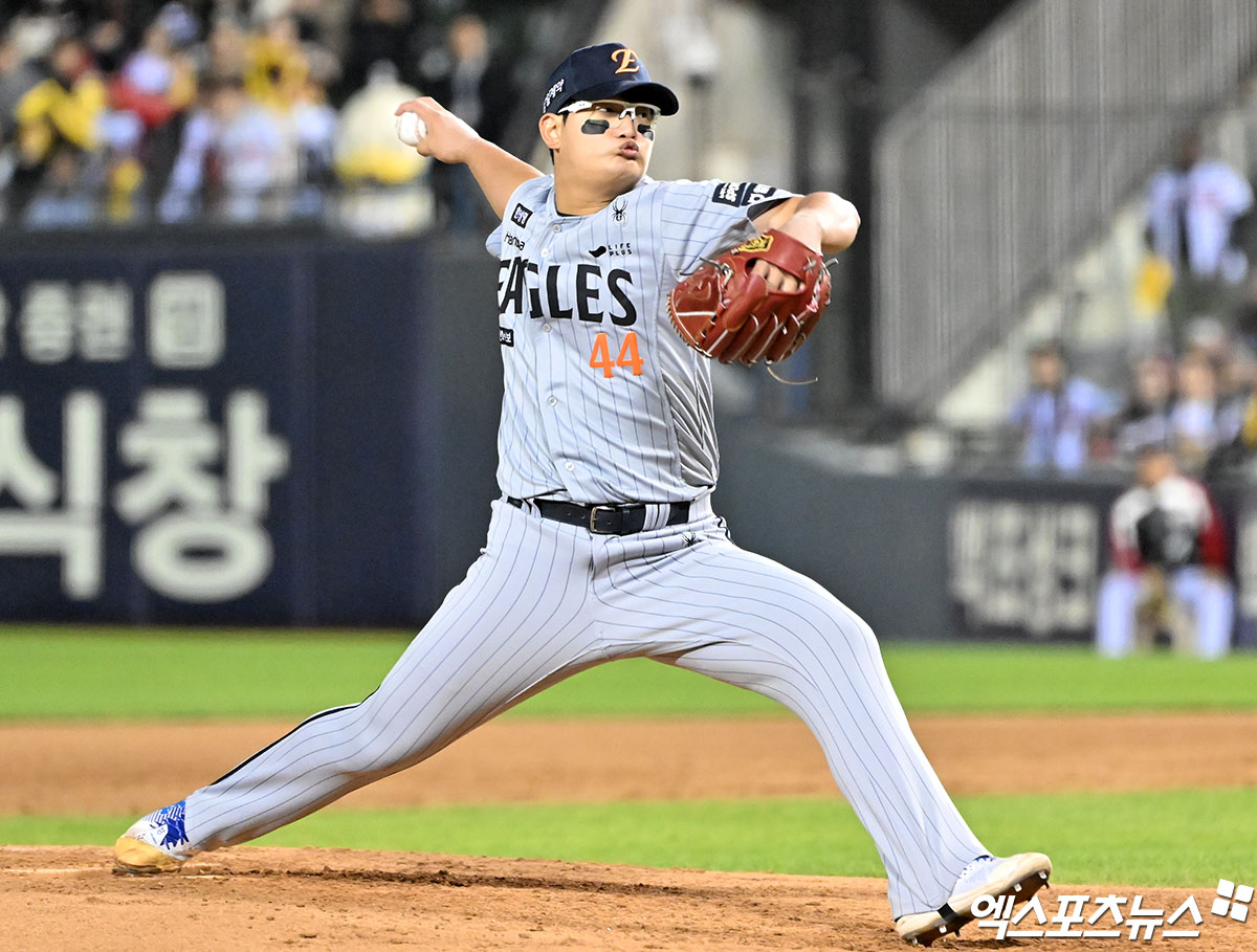 김서현, 퓨처스 2G 연속 무실점…전반기 1군서 볼 수 있을까