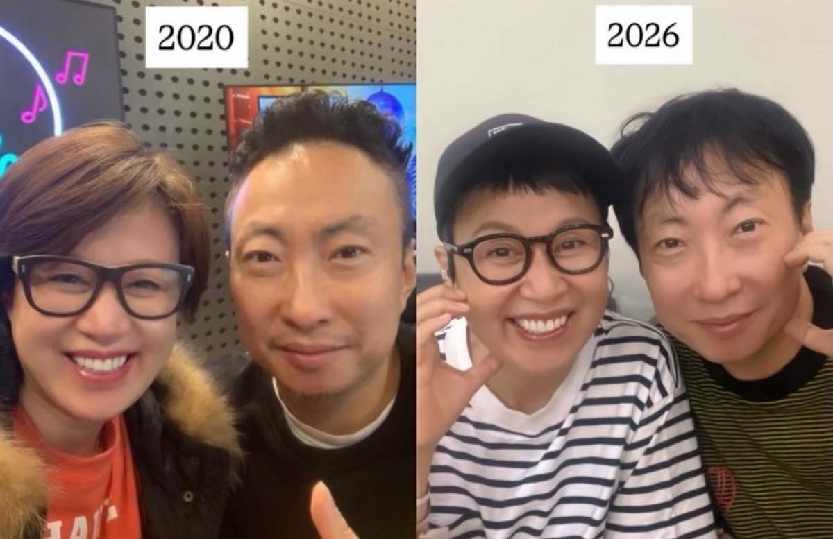 <b>박미선</b>·박명수, 6년 세월 비껴간 비주얼?…"더 젊어지지 않았나요" [...