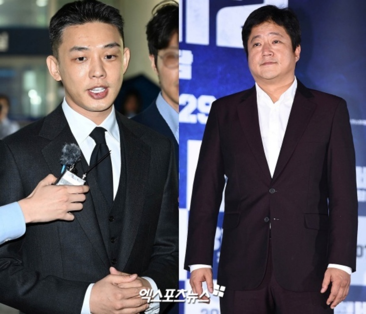 복귀의 장 된 '호프' 시사회…'자숙' 유아인·곽도원 모두 모였다 [엑's...