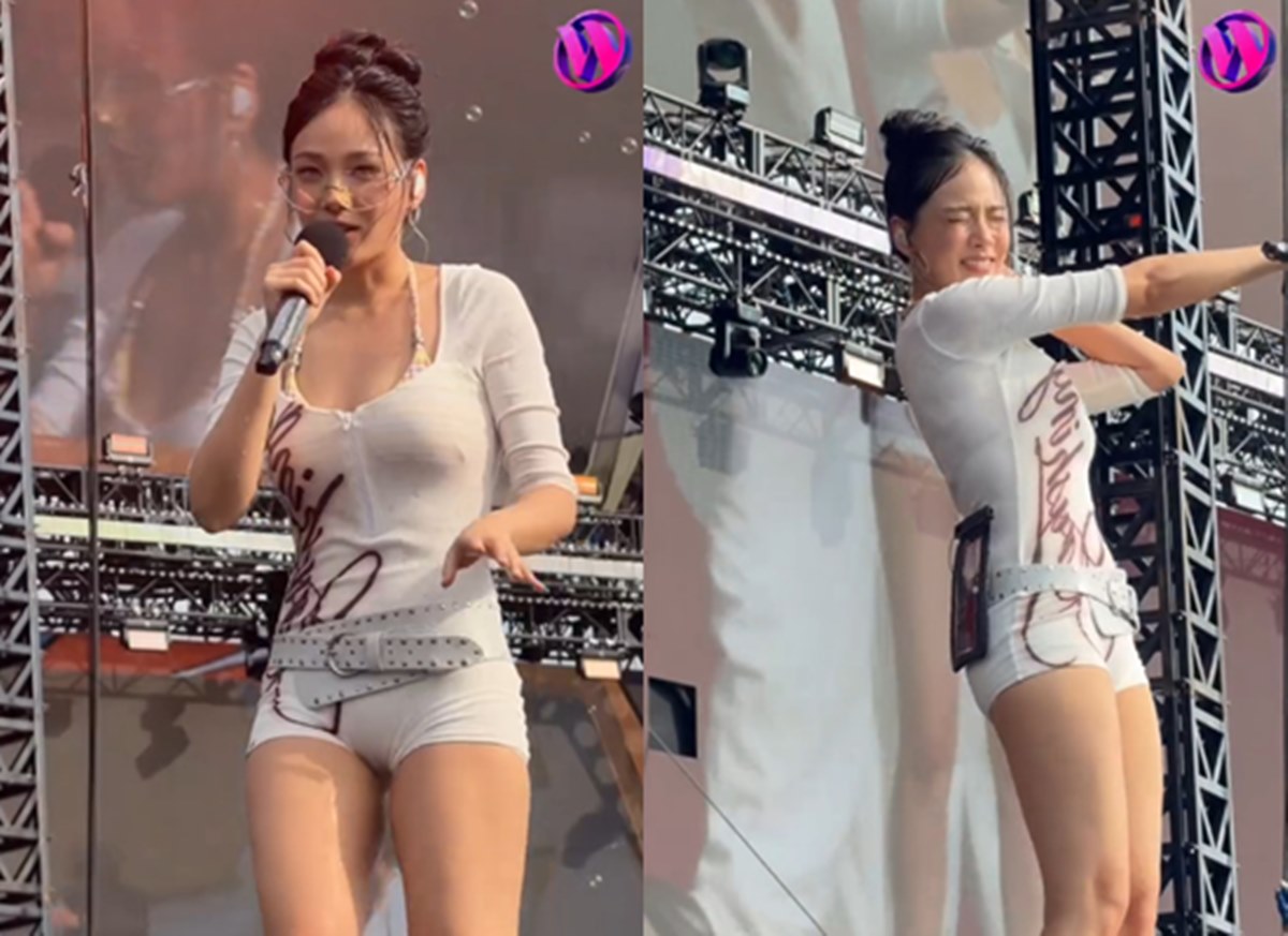 '워터밤' 올해도 뜨겁네…<b>비비</b>, 선정적 퍼포먼스로 '화제성 점령' [엑's...