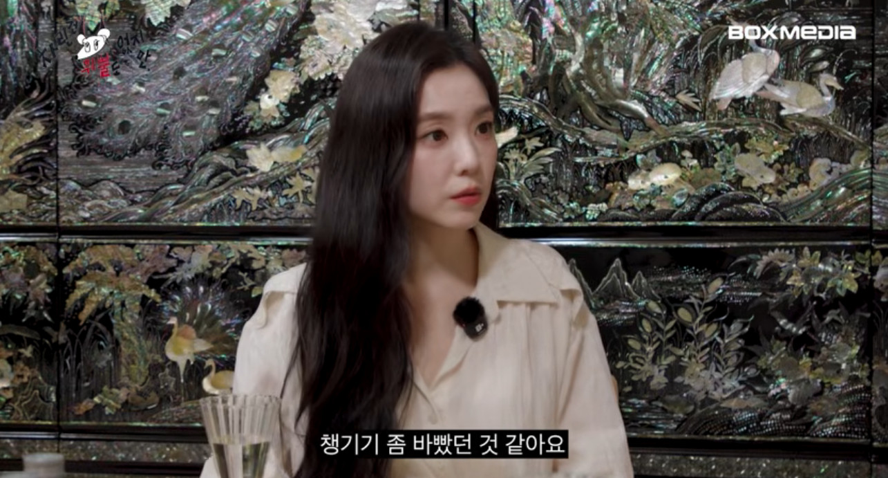 <b>아이린</b> "<b>24살 데뷔</b>, 방송마다 나이 얘기 들어"…13년 만에 밝힌 당시 속...