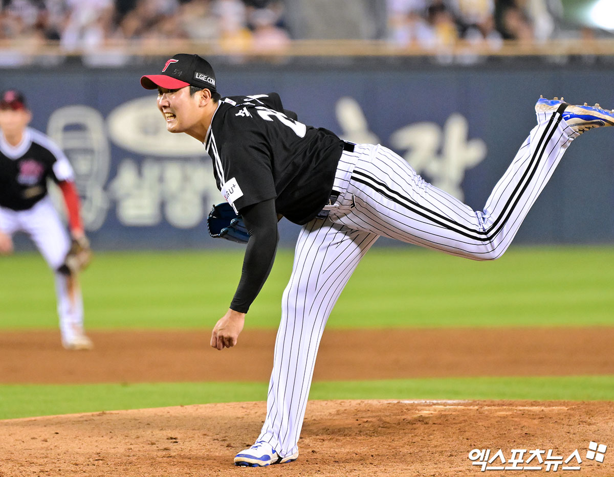 "우리도 한화에 잡힐 뻔했다"…고우석 효과 기대하는 LG 수호신, 3위 이...