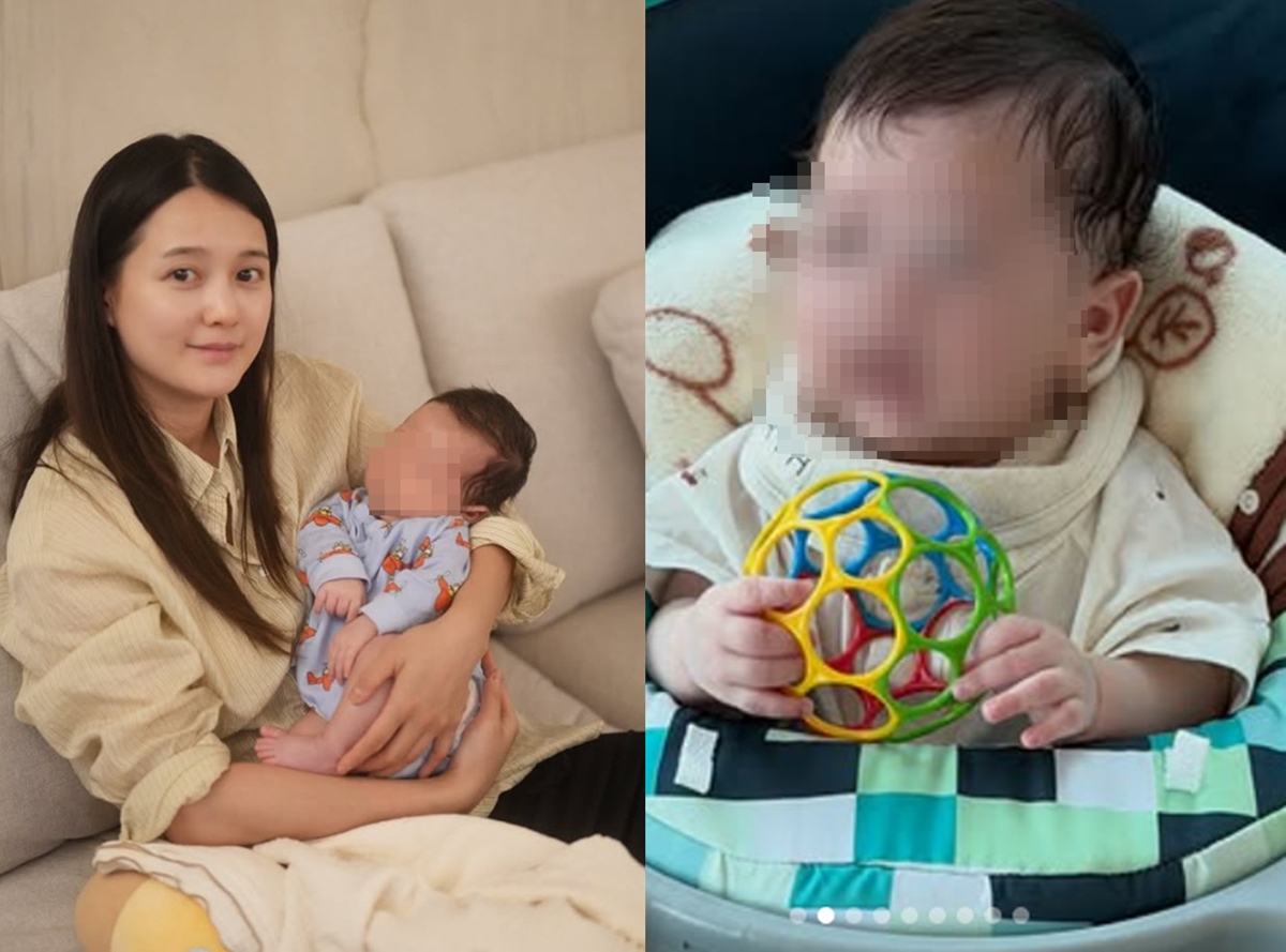 <b>남보라</b>, '생후 3개월' <b>아들</b> 얼굴 보고 흠칫 놀랐다…"가끔 친오빠 보여...