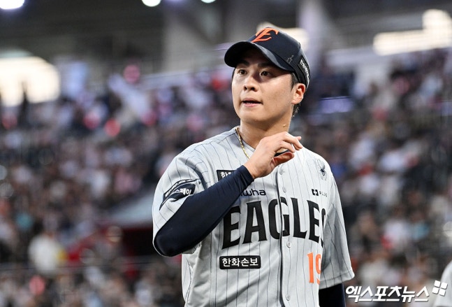 대만 언론들이 오는 21일 열리는 한국과의 2026 아이치·나고야 아시안게임 조별리그 1차전 자국 대표팀 선발투수로 KBO리그 한화 이글스에서 뛰고 있는 왕옌청이 유력하다고 보도했다. 사진 엑스포츠뉴스 DB