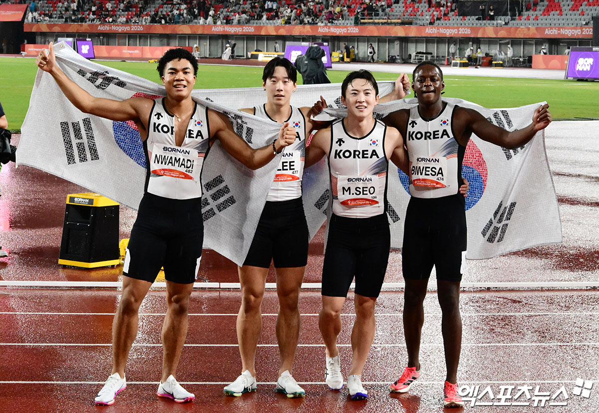 [속보] '통과→실격→부활' 대반전 대한민국 동메달 해냈다!...남자 400m...