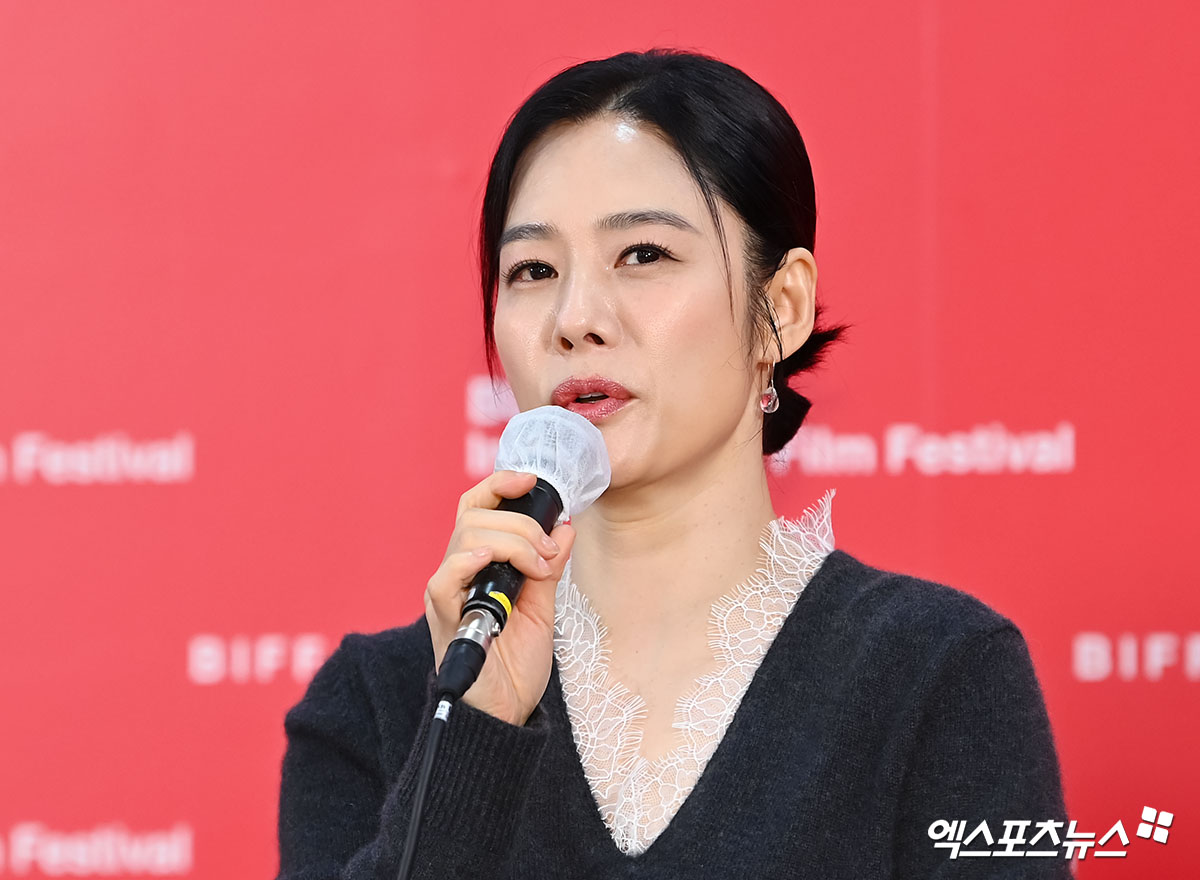 <b>김현주</b> "'실낙원', 14회차 만에 촬영 끝…더 확 집중해서" [<b>BIFF</b> 2026]