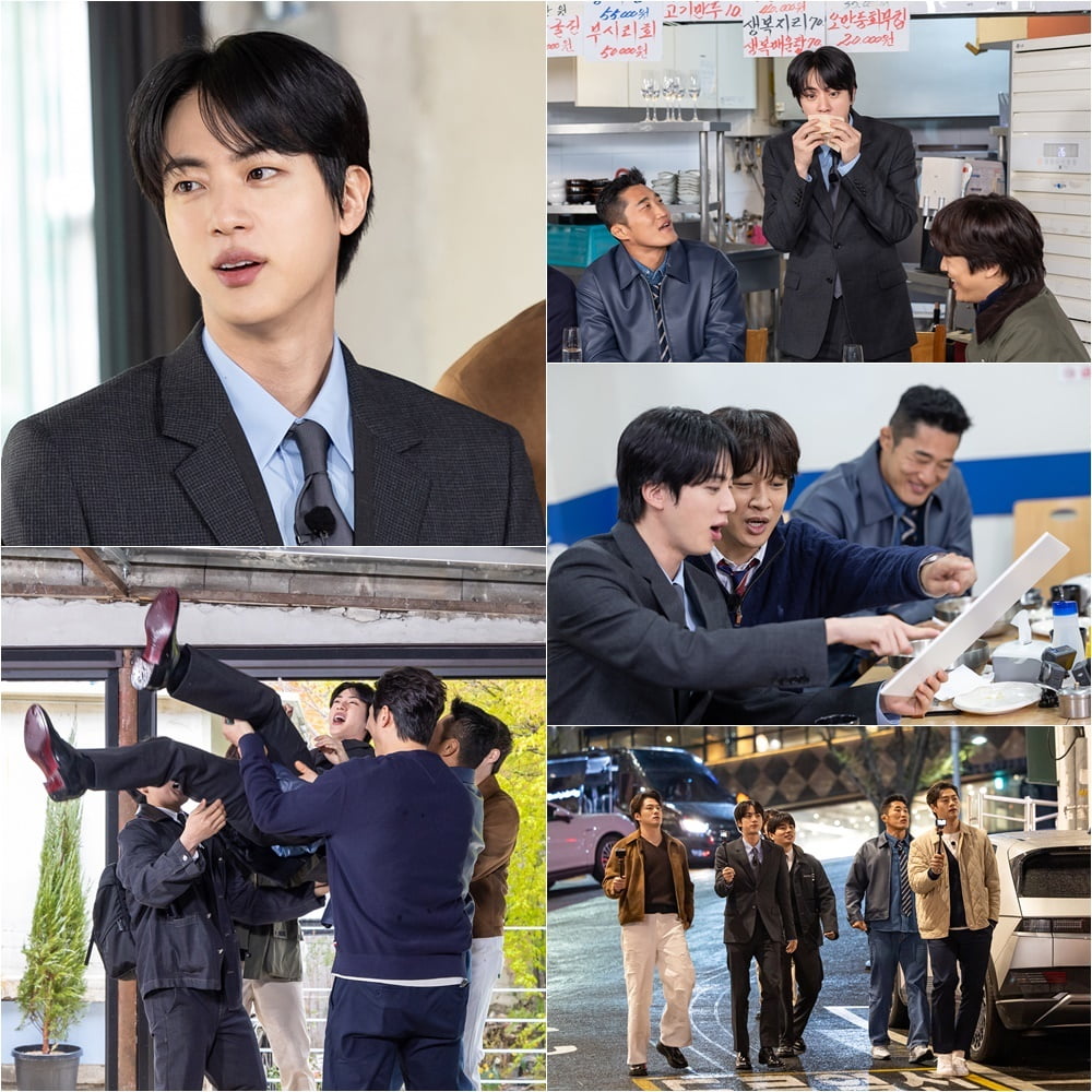 기안84 서운하겠네…BTS 진 "내 최애 <b>예능</b>은 '핸썸즈'"