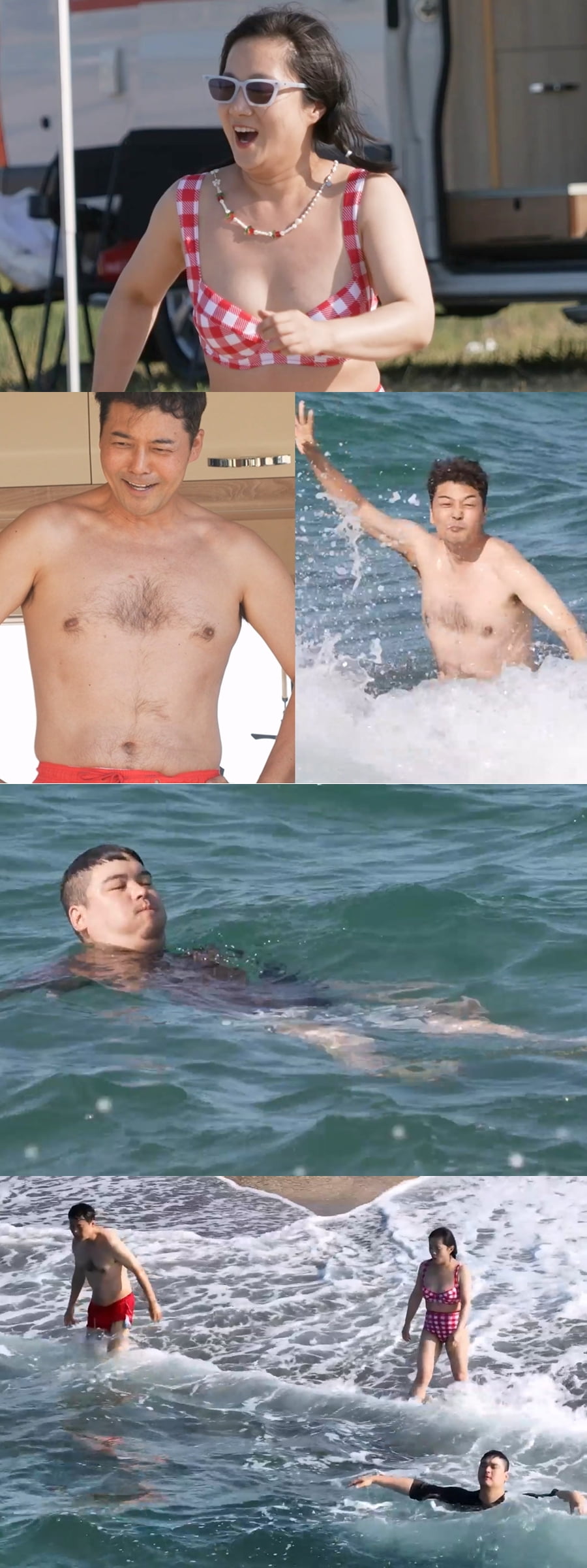 '<b>조혜원</b>' <b>이장우</b>, <b>결혼</b>식 어쩌나…팅팅 부은 몸으로 바다 수영 "미쳤...