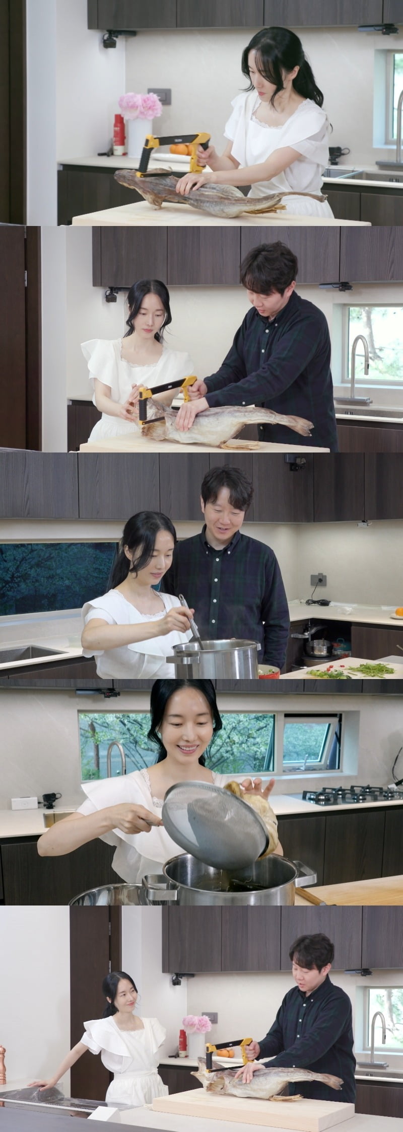 <b>이정현</b>, 194억 건물주는 <b>요리</b> 스케일도 크네…톱 들고 의사 보양식 준...