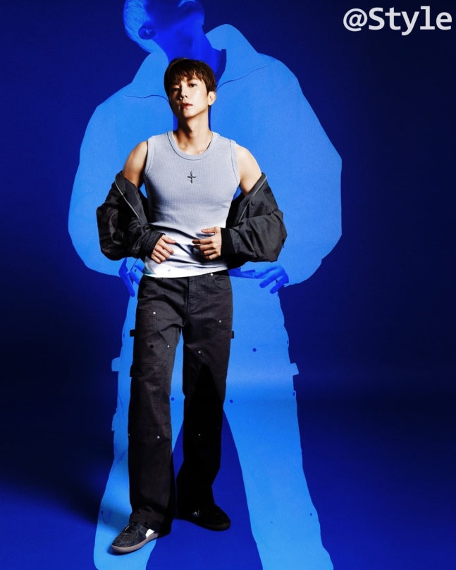 Wooyoung took unique and chic pictorial photos