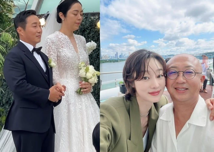 '돌싱남' <b>최여진</b>, 재혼하는 <b>김병만</b>에게 "행복을 위해 영원히 응원하리...