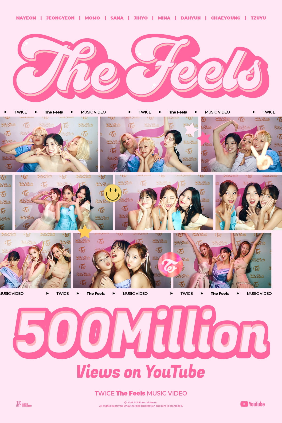 '10주년' <b>트와이스</b>, 美 '<b>빌보드 200</b>' 통산 10번째 진입…K팝 걸그룹 최초
