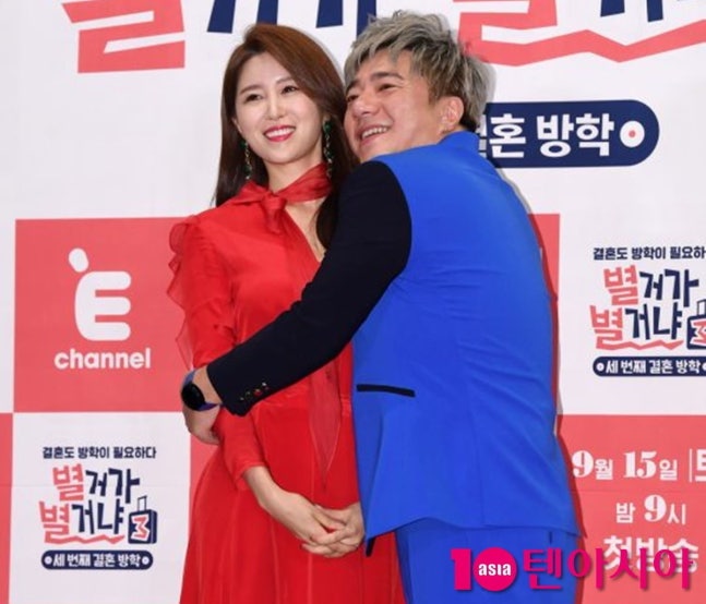 "자동차 보닛 위에서 임신"…'이은비♥' 배기성, 결혼 10년차 무자녀 부부라더니 '후끈 토크' ('사랑꾼')[종합]