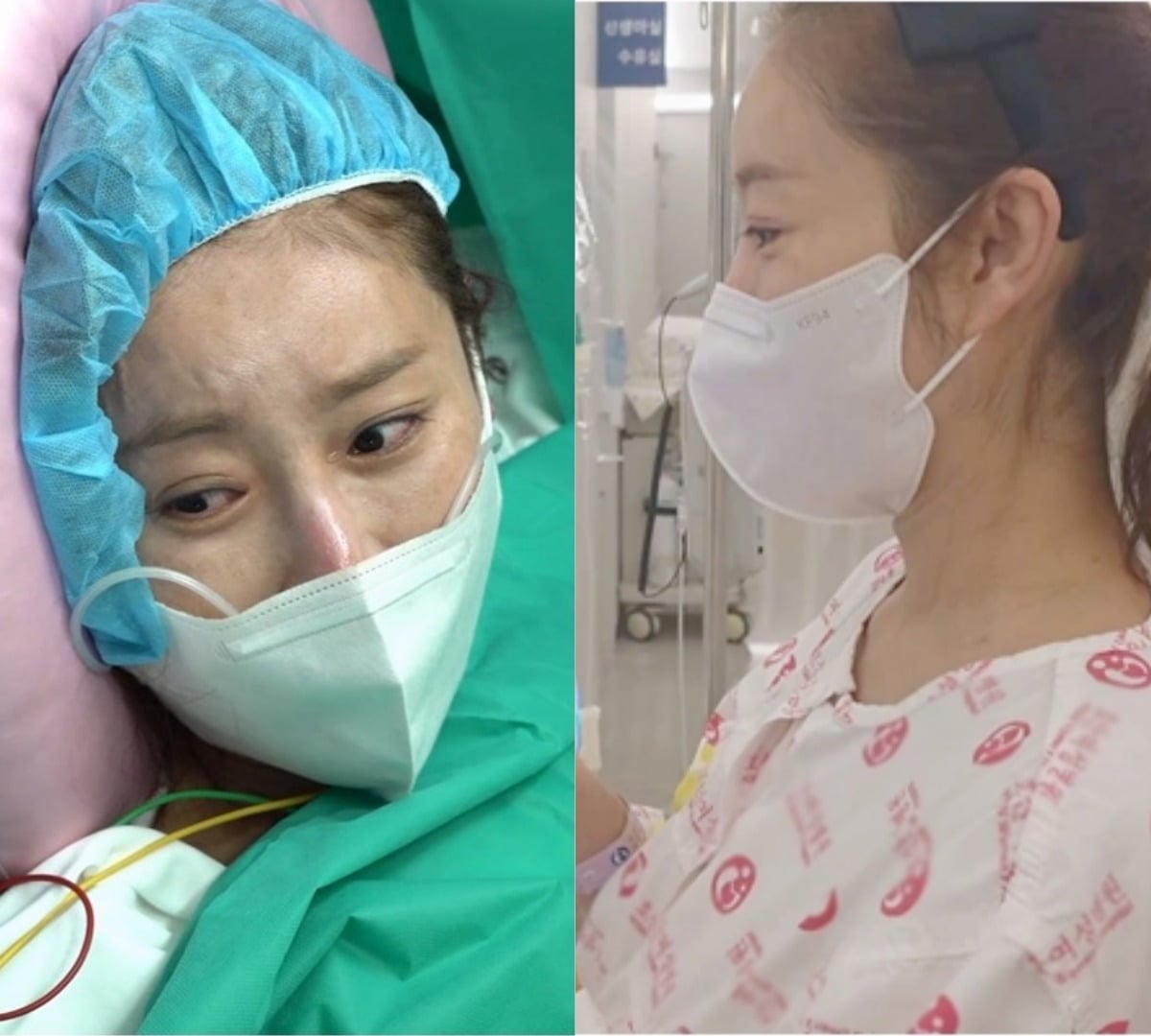 '47세 최고령 산모' <b>한다감</b>, <b>출산</b> 중 고통 호소했다…긴박한 상황에 오...