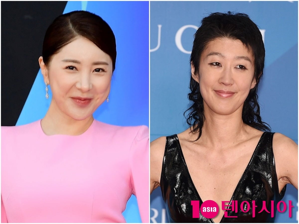 『산독기 프로젝트』に出演するホン・ジンギョン(左)とイ・ソンビン(右)