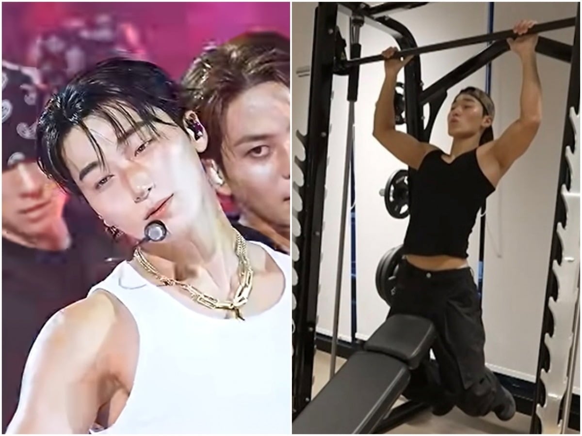 '북부대공' <b>에이티즈 최산</b>, 알고보니 52kg 뼈말라였다…시상식 가서도 ...