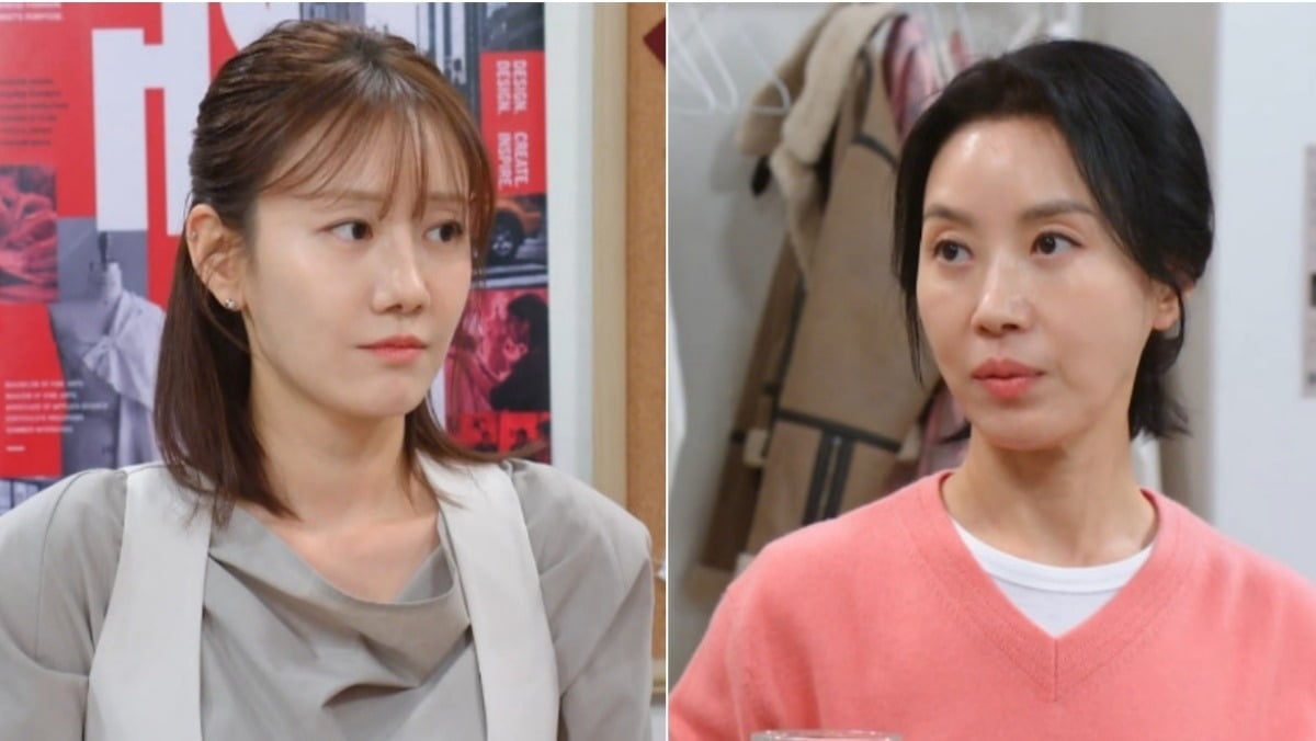 KBSドラマ『엄마가 미쳤어요』第21話で向き合うチョン・ミナとキム・ヒジョン