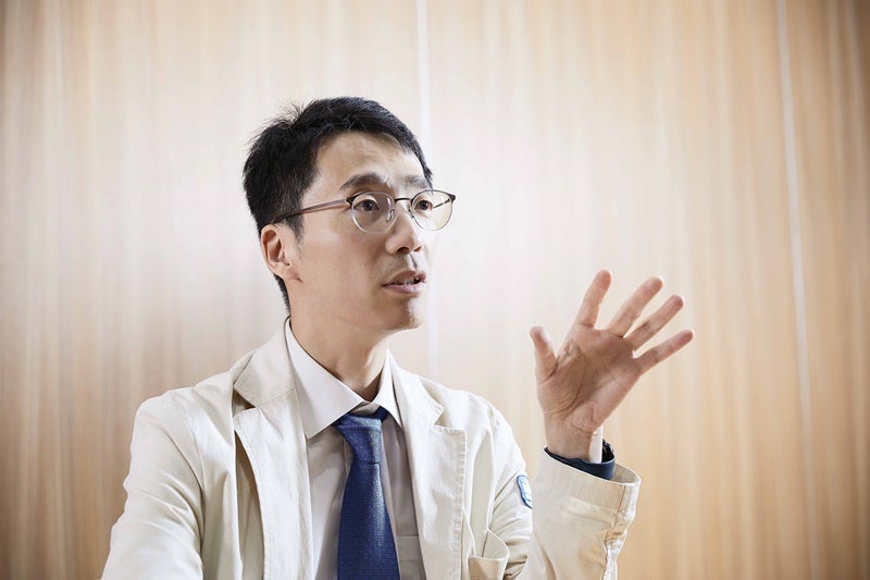 가톨릭대 성빈센트병원 종양내과 박형순 교수./사진=신지호 기자