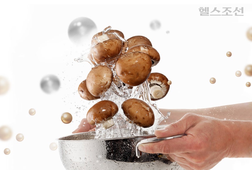 버섯을 물에 씻는다고 영양소가 파괴되지는 않는다./그래픽=김민선