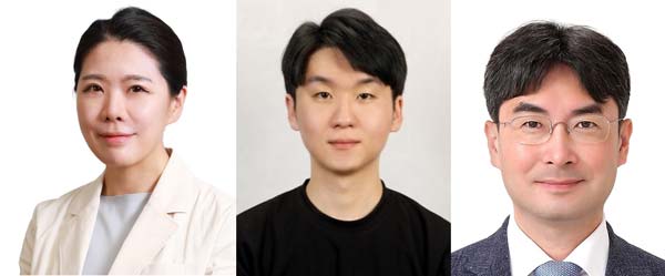 서울성모병원-서울대병원 공동 연구팀(왼쪽부터 서울성모병원 가정의학과 신현영 교수, 서울대의생명과학과 이혁종 연구원, 서울대병원 가정의학과 박상민 교수)./사진=서울성모병원