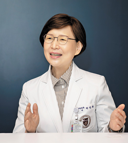 박경화 종양내과 교수./김지아 헬스조선 객원기자