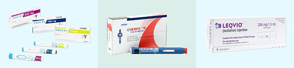 프랄런트,레파타,렉비오/사진=사노피,<a href=