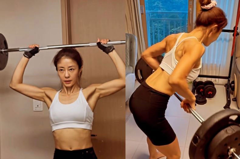 “엄청난 근육”… 42세 이지현도 하는 두 가지 운동
