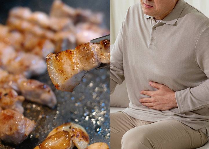 삼겹살 먹고 쿡쿡 쑤시는 배… ‘담즙’ 이상 신호라는데?