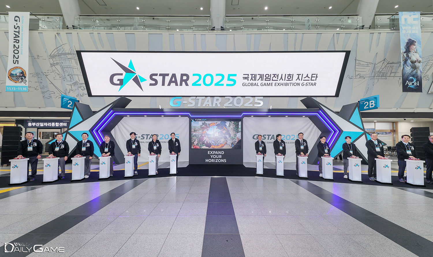 [지스타25] 행사 시작 알린 개막식과 함께 문 열린 '지스타 2025...