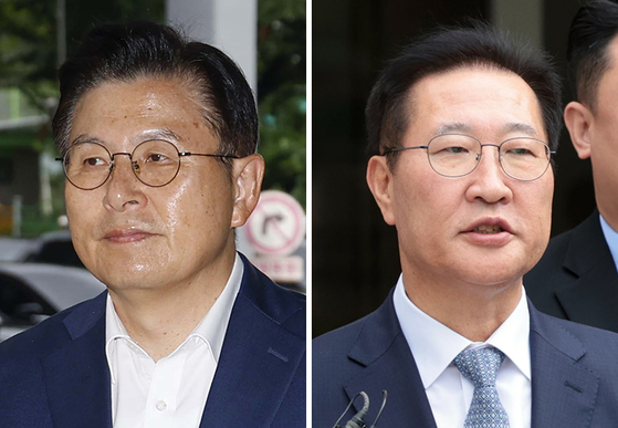 황교안(左), 박성재(右)