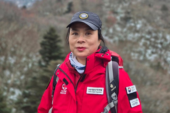 오순희 한국여성산악회 회장.[사진 오순희]