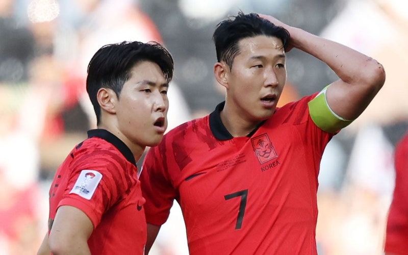 아시안컵 <b>요르단</b>전, 손흥민-이강인-조규성-이재성 선봉에